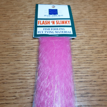 H2O Flash N Slinky – Pink AVAILABLE AT TROUTLORE FLY TYING STORE AUSTRALIA