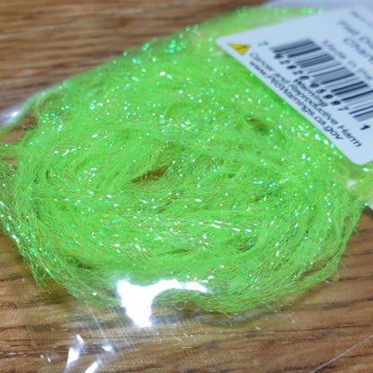 Hareline Flat Diamond Braid Chartreuse AVAILABLE AT TROUTLORE FLY TYING STORE AUSTRALIA