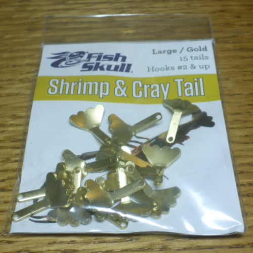 Fish-Skull Shrimp & Cray Tail - Gold