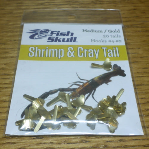 Fish-Skull Shrimp & Cray Tail - Gold