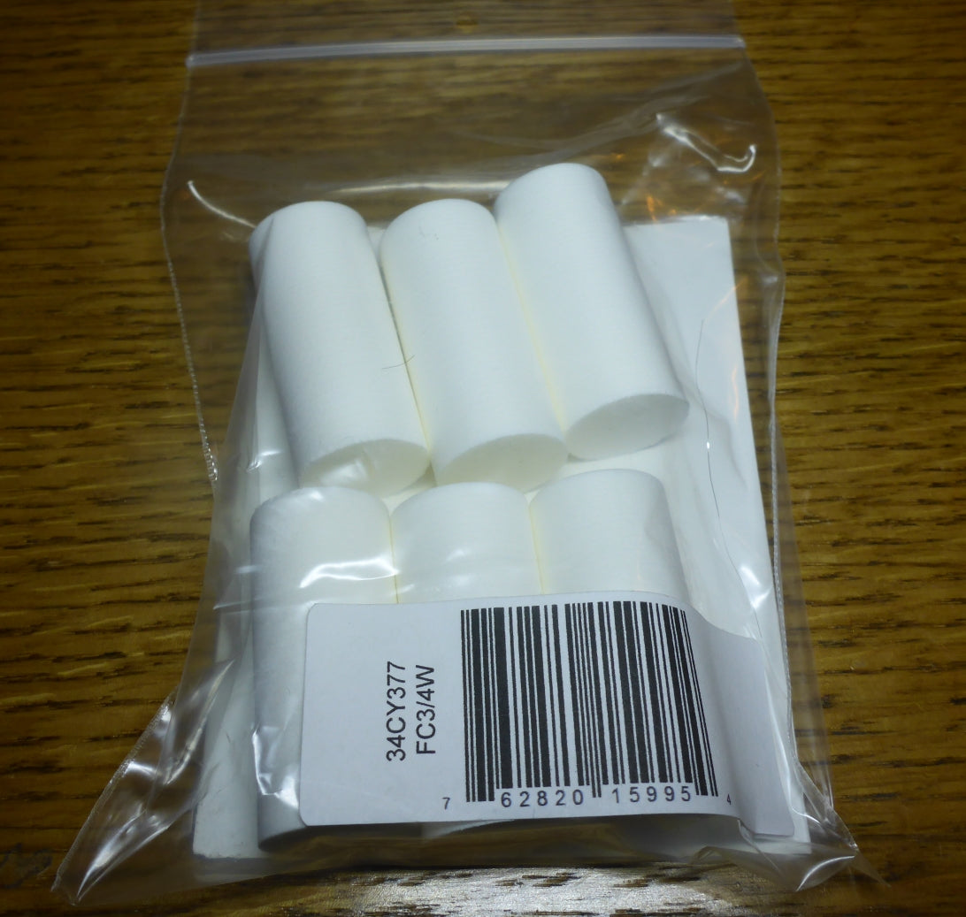 River Road Creations Foam Cylinders White