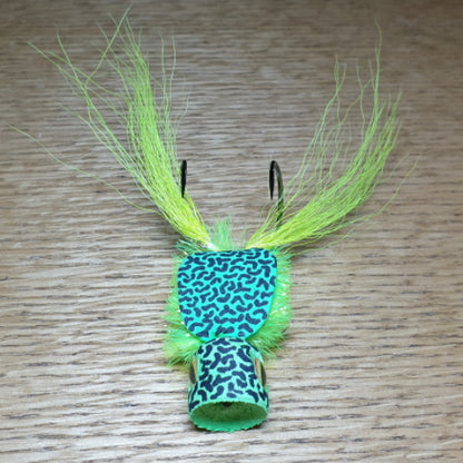 Ozzy Native Flies Frog Popper Double Hook