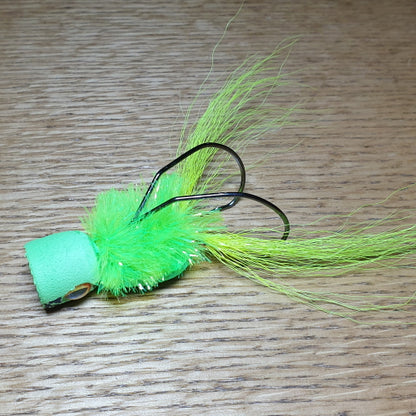 Ozzy Native Flies Frog Popper Double Hook