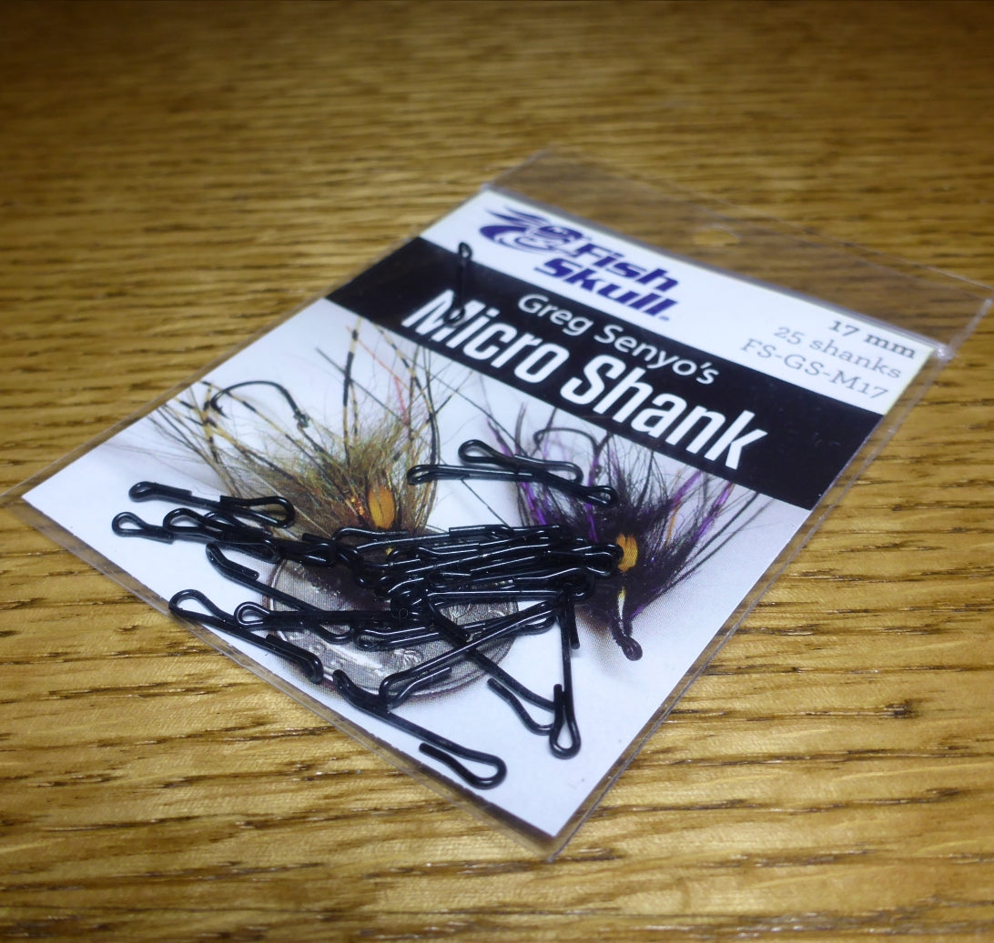 FishSkull Senyo’s Micro Trout Shanks – Various Sizes AVAILABLE AT TROUTLORE FLY TYING STORE AUSTRALIA