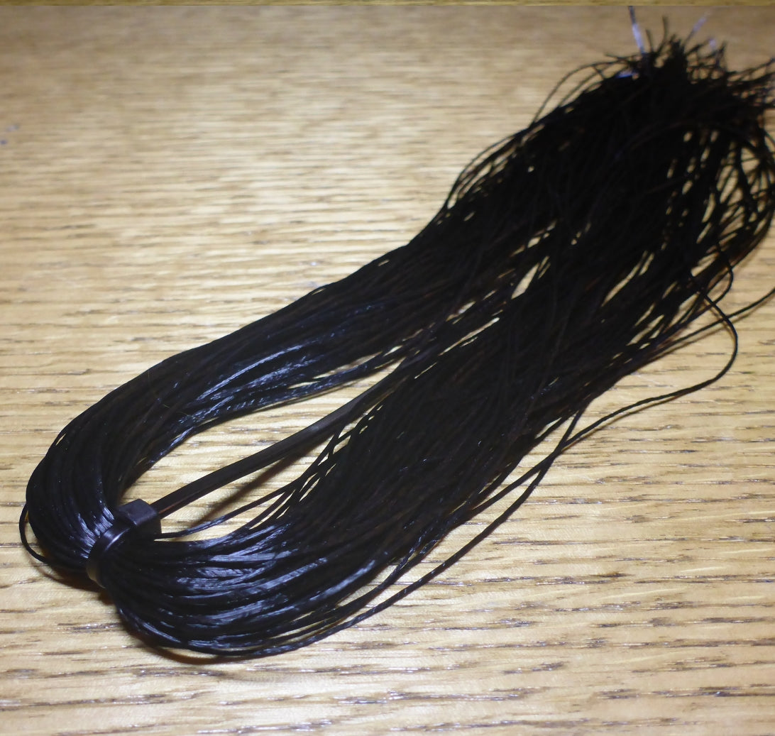 Bug Legs Black  AVAILABLE AT TROUTLORE FLY TYING STORE AUSTRALIA