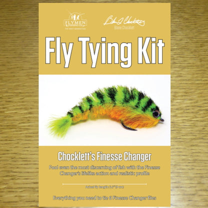 Flymen Fishing Co Fly Tying Kit – Chocklett’s Finesse Changer AVAILABLE AT TROUTLORE FLY TYING STORE AUSTRALIA