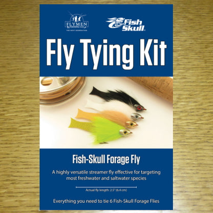 Flymen Fishing Co Fly Tying Kit – Fish-Skull Forage Fly AVAILABLE AT TROUTLORE FLY TYING STORE AUSTRALIA