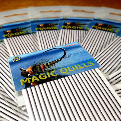 Gaga Flies Magic Quills AVAILABLE AT TROUTLORE FLY TYING STORE AUSTRALIA