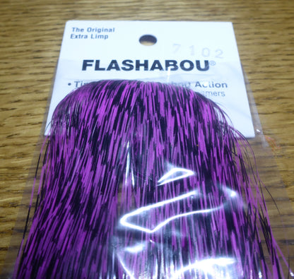 Hedron Grizzly Barred Flashabou - Pink AVAILABLE AT TROUTLORE FLY TYING STORE AUSTRALIA