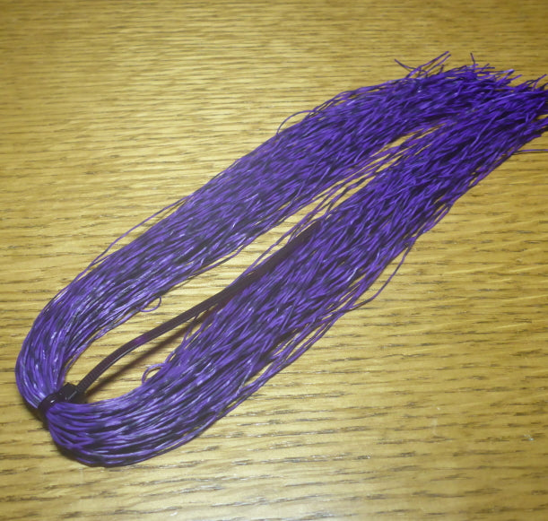 Grizzly Bug Legs Purple AVAILABLE AT TROUTLORE FLY TYING STORE AUSTRALIA