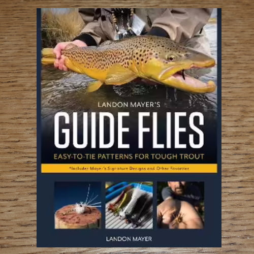 LANDON MAYER'S GUIDE FLIES BOOK AVAILABLE AT TROUTLORE FLY TYING STORE AUSTRALIA