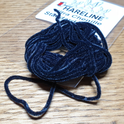 Hareline Ultra Chenille Standard – Black AVAILABLE AT TROUTLORE FLY TYING STORE AUSTRALIA