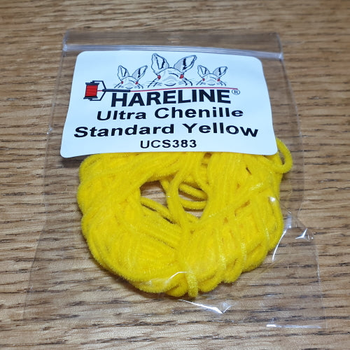 Hareline Ultra Chenille Standard – Yellow