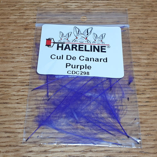 Hareline Cul de Canard Purple AVAILABLE AT TROUTLORE FLY TYING STORE AUSTRALIA