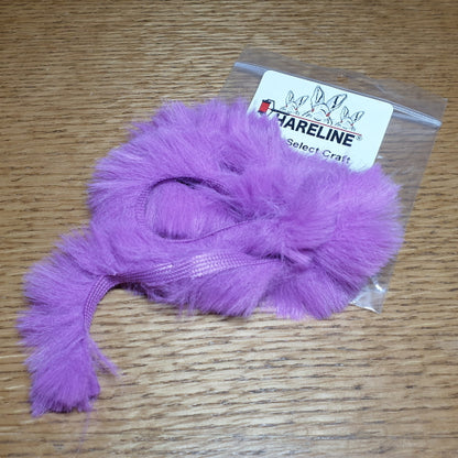 Hareline Extra Select Craft Bunny Strips Purple AVAILABLE AT TROUTLORE FLY TYING STORE AUSTRALIA