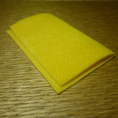 Hareline Furry Foam Yellow