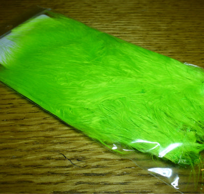 Hareline Marabou Blood Quills Chartreuse