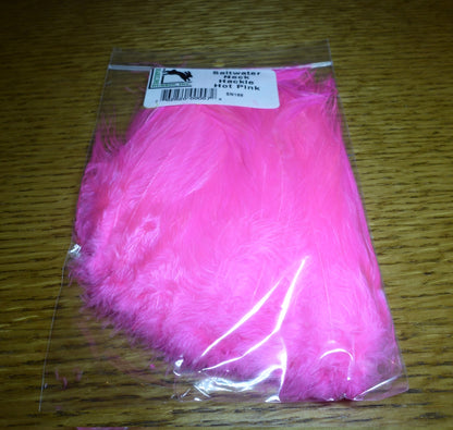 Harelline Saltwater Neck Hackle Hot PInk