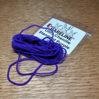 Hareline Ultra Chenille Standard – Purple AVAILABLE AT TROUTLORE FLY TYING STORE AUSTRALIA