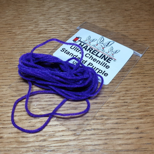 Hareline Ultra Chenille Standard – Purple AVAILABLE AT TROUTLORE FLY TYING STORE AUSTRALIA