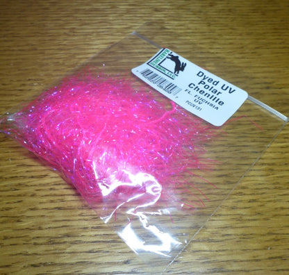 UV Polar Chenille Fl Fuchsia