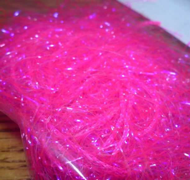 UV Polar Chenille Fl Fuchsia AVAILABLE AT TROUTLORE FLY TYING STORE AUSTRALIA