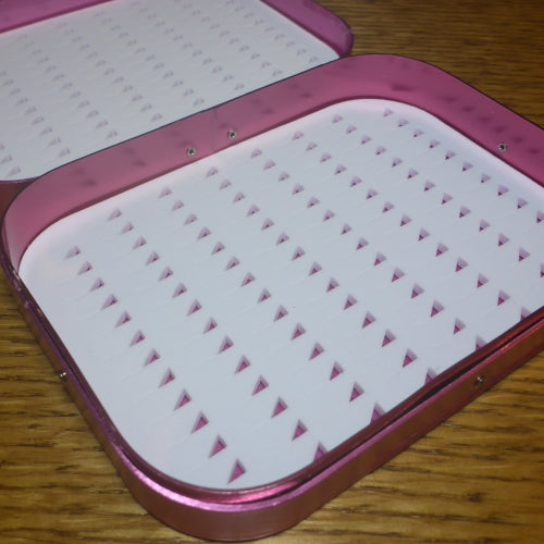 Lady Wheatley Fly Box 4″ Easy Grip – Pink