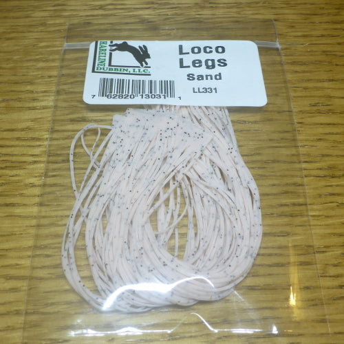 Hareline Loco Legs Sand