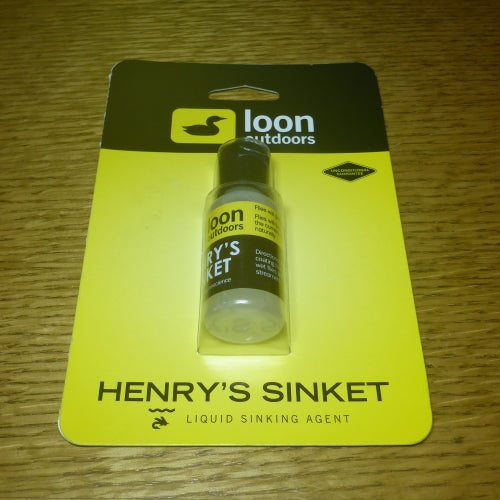 Loon Henry’s Sinket Sinking Agent AVAILABLE AT TROUTLORE FLY TYING STORE AUSTRALIA