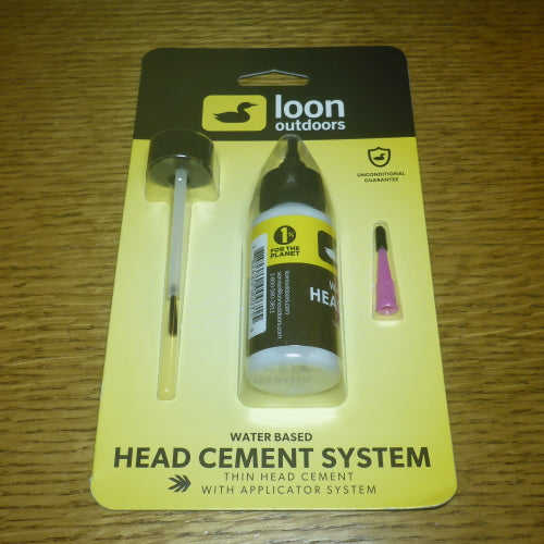 LOON WATER BASED HEAD CEMENT SYSTEM AVAILABLE AT TROUTLORE FLY TYING STORE AUSTRALIA