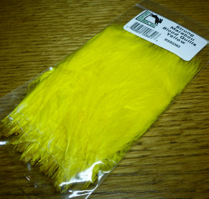 Hareline Marabou Blood Quills Yellow