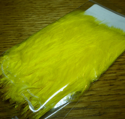 Hareline Marabou Blood Quills Yellow