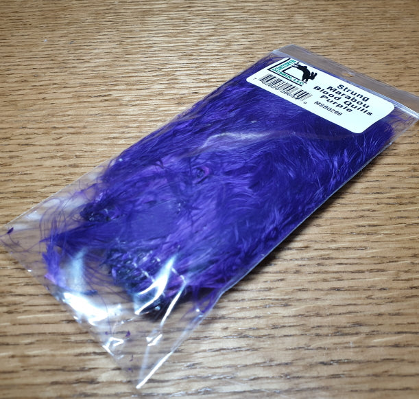 Hareline Marabou Blood Quills Purple