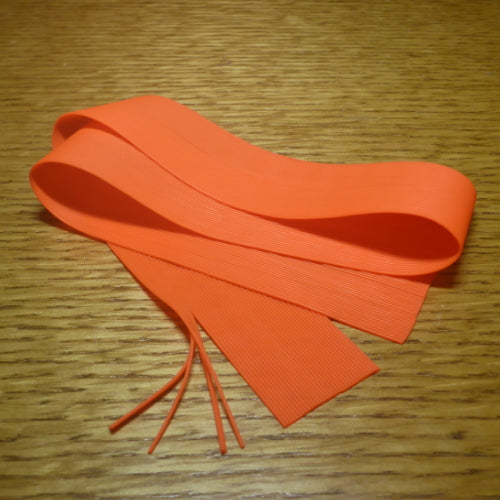 Hareline Round Rubber Legs Orange