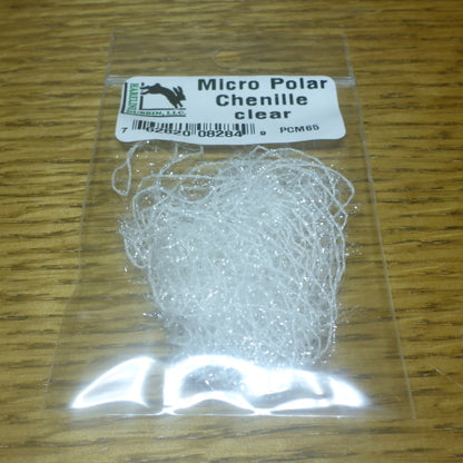 Hareline Micro Polar Chenille Clear