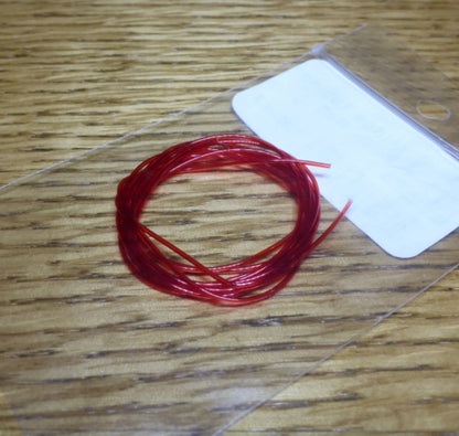 Stretch Midge Tubing Red