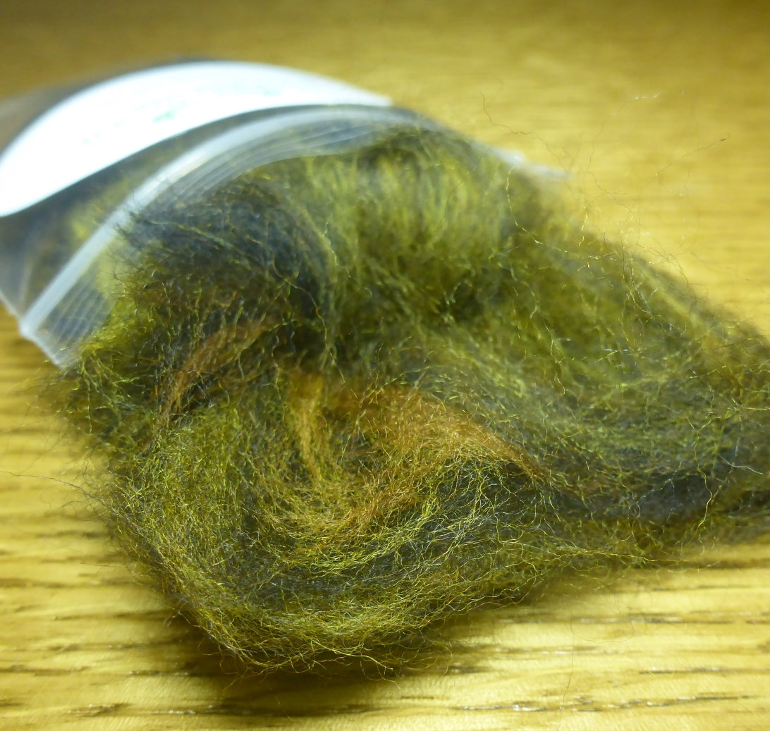 Lv2Nymph Naked Wool Dubbing - Sordid Tones AVAILABLE AT TROUTLORE FLY TYING STORE AUSTRALIA