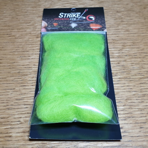 New Zealand Strike Indicator Wool Pack – Green AVAILABLE AT TROUTLORE FLY TYING STORE AUSTRALIA