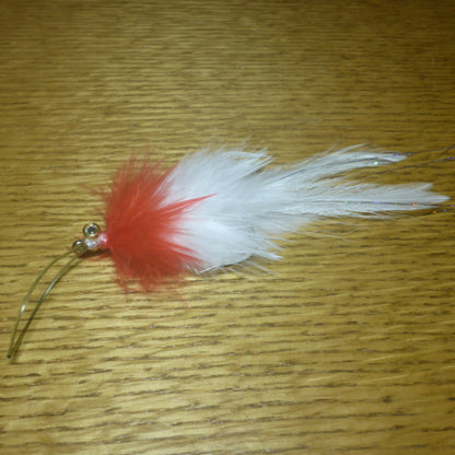 Ozzy Native Flies Cod Snack – White AVAILABLE AT TROUTLORE FLY TYING STORE AUSTRALIA