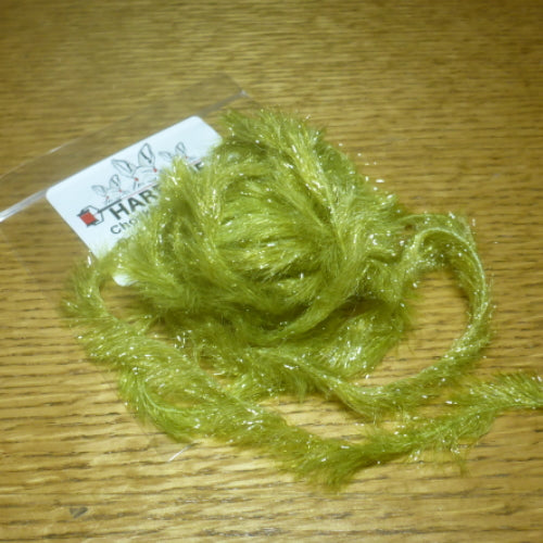 Hareline Chockletts Finesse Body Chenille - Olive AVAILABLE AT TROUTLORE FLY TYING STORE AUSTRALIA