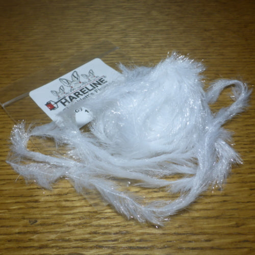 Hareline Chockletts Finesse Body Chenille - Clear AVAILABLE AT TROUTLORE FLY TYING STORE AUSTRALIA