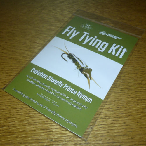 Flymen Fishing Co Fly Tying Kit – Nymph-Head Evolution Stonefly Prince Nymph