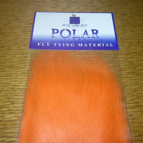 H2O Polar Fibre – Hot Orange AVAILABLE AT TROUTLORE FLY TYING STORE AUSTRALIA