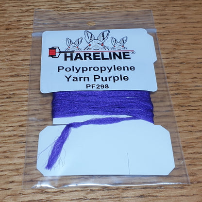 Hareline Polypro Yarn Purple