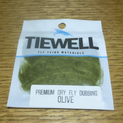 Tiewell Premium Dry Fly Dubbing Olive