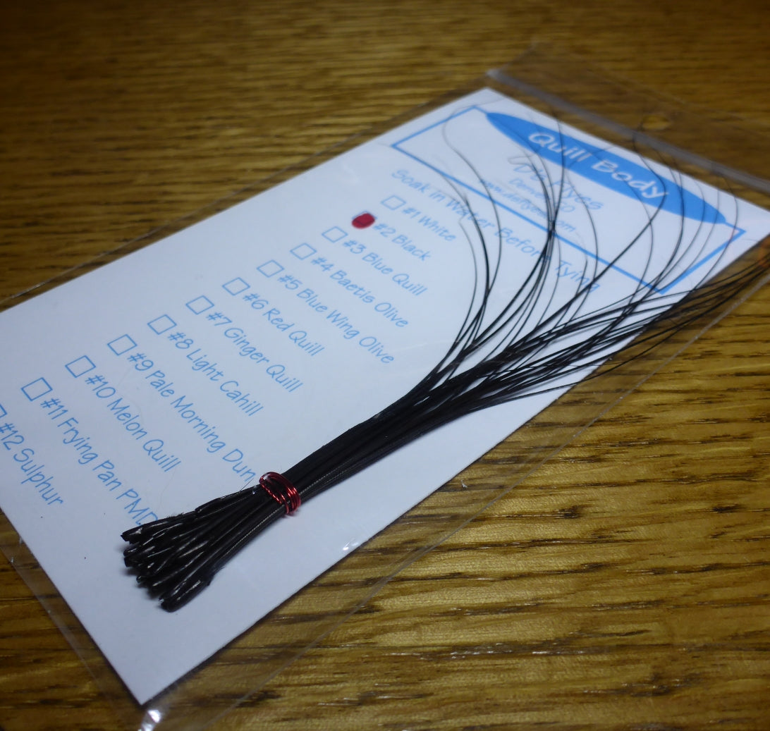 Quill Body Stripped Quills - Black