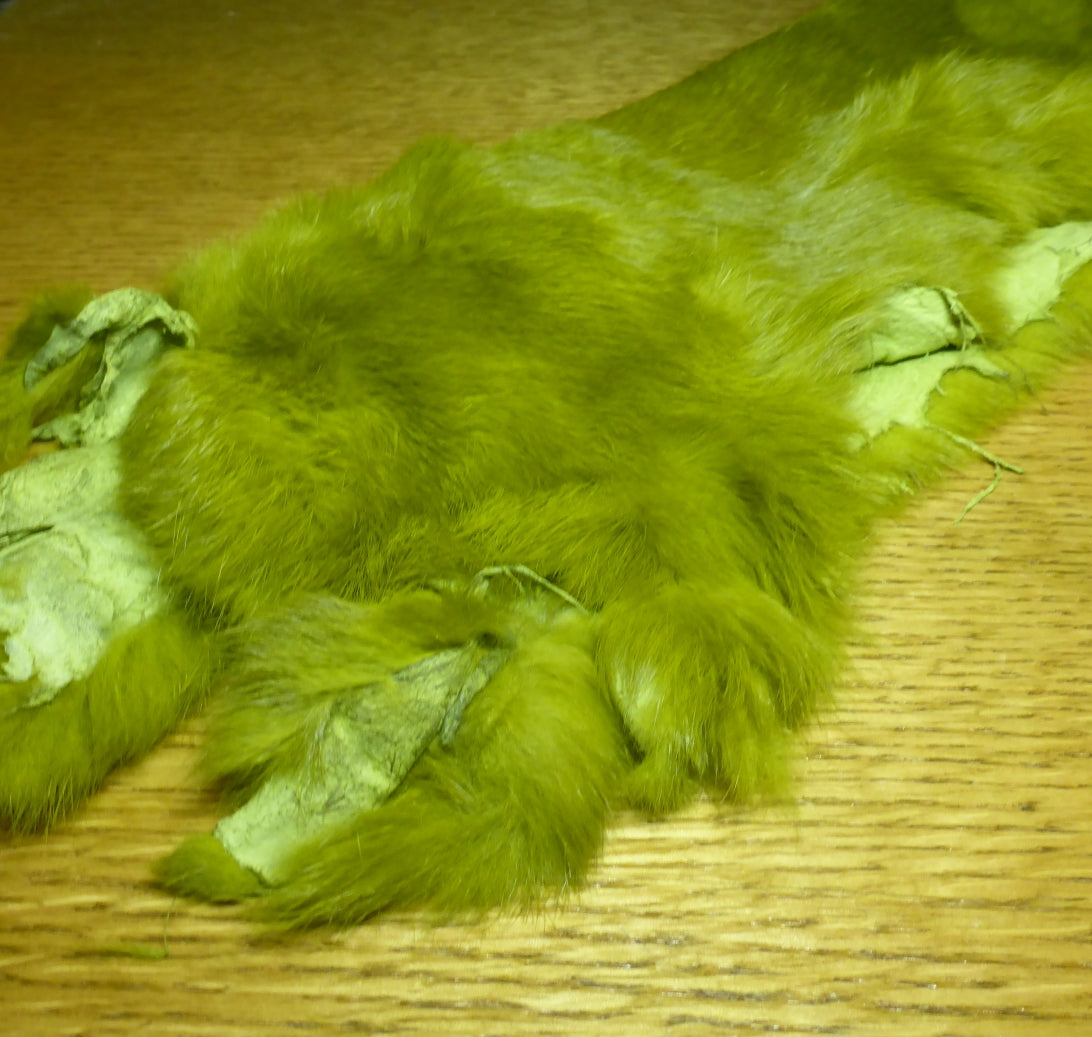 Hareline Complete Rabbit Hide Olive