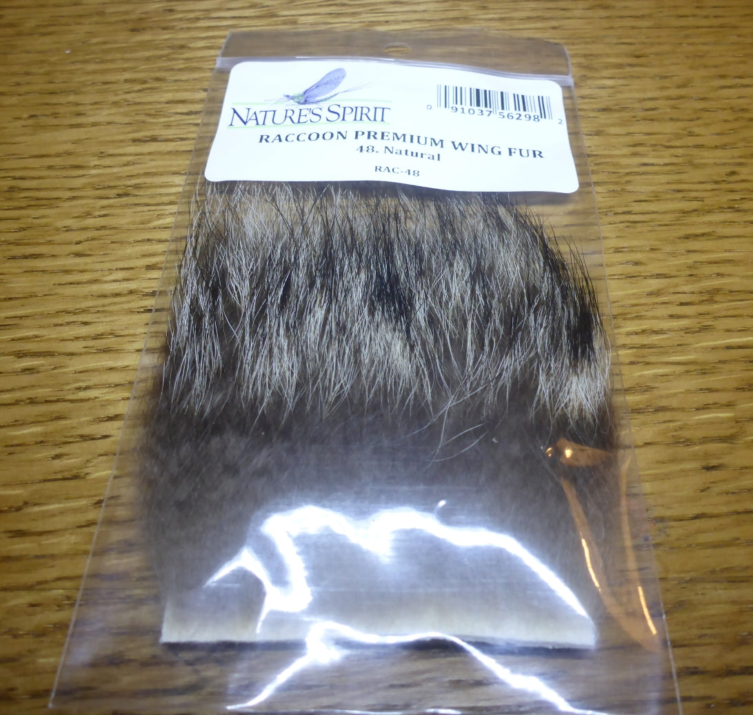 Nature's Spirit Premium Raccoon Fur Natural