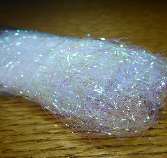 Hareline Ripple Ice Fibers - Pearl Green Hue AVAILABLE AT TROUTLORE FLY TYING STORE AUSTRALIA