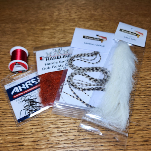 Rubicon Bomber ‘TieYourOwn’ Kit AVAILABLE AT TROUTLORE FLY TYING STORE AUSTRALIA